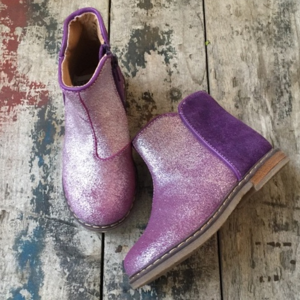 Tucker + Tate Purple Boots size 10T